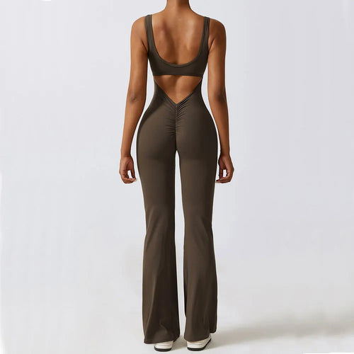 Mono Deportivo Mujer — Jumpsuit Fitness Push Up